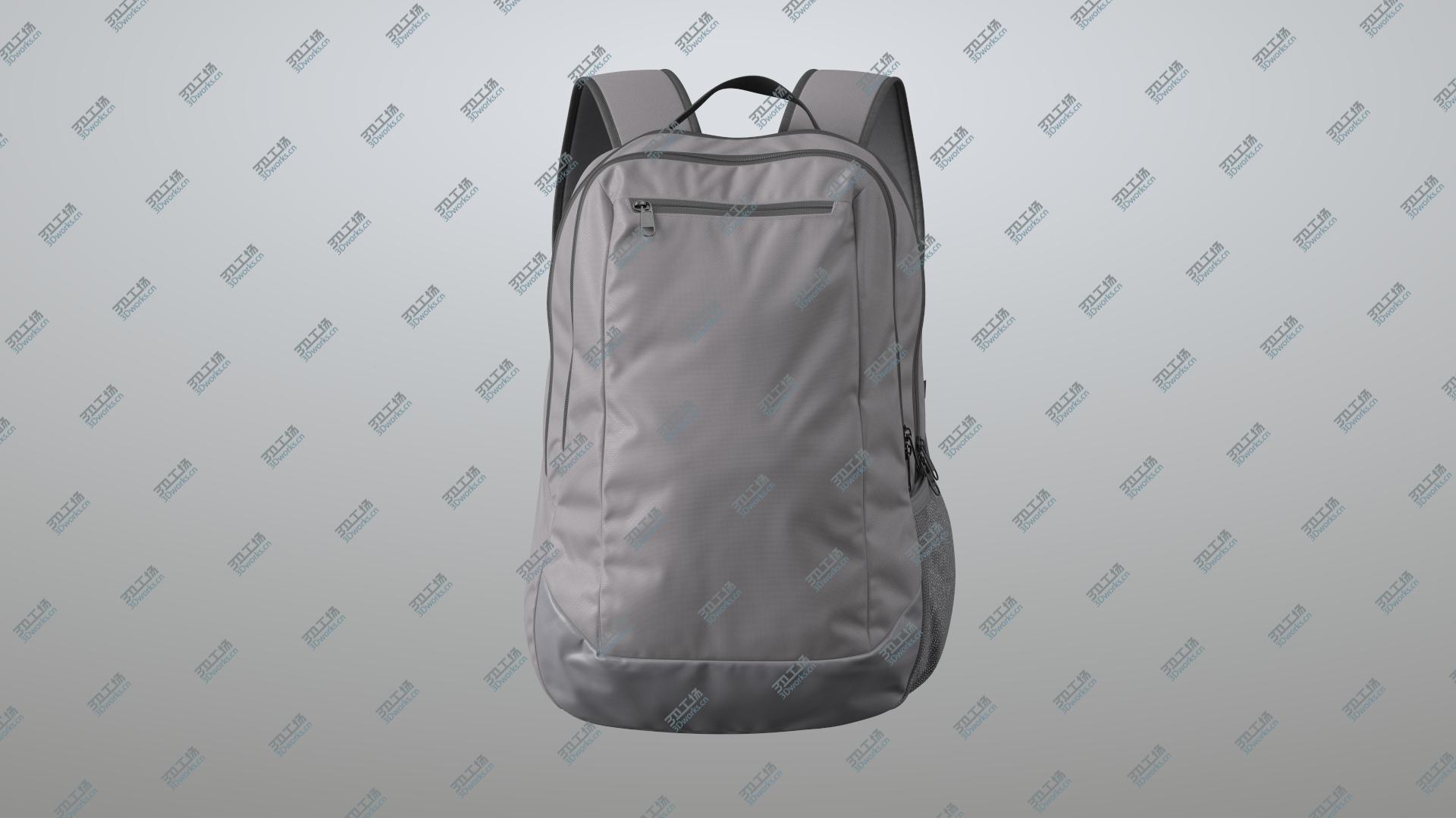 images/goods_img/202105073/3D model Backpack Grey Vray and PBR/3.jpg